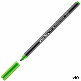 Marker pen/felt-tip pen Edding Light Green (10 Units)