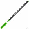 Marker pen/felt-tip pen Edding Light Green (10 Units)