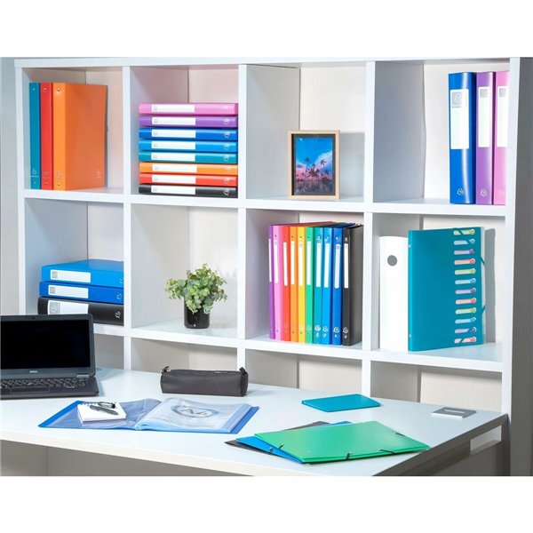 Ring binder Exacompta Black A4 (20 Units)