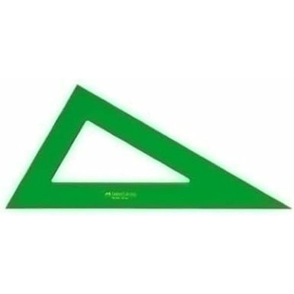 Triangle Faber-Castell Green 12 cm (5 Units)