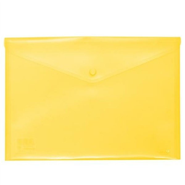 Document holder with flap Grafoplas Yellow A4 polypropylene (60 Units)