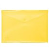 Document holder with flap Grafoplas Yellow A4 polypropylene (60 Units)