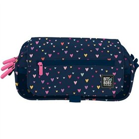 Triple Carry-all Bits&Bobs Hearts Multicolour 23 x 10 x 10 cm