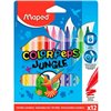 Set of Felt Tip Pens Maped COLOR´PEPS JUNGLE Multicolour 12 Pieces (12 Units)