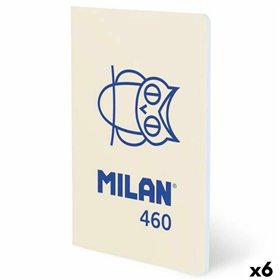 Notebook Milan Beige A5 24 Sheets (6 Units)