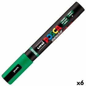 Marker BRUSH POSCA PC-5BR Green (6 Units)