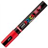 Marker BRUSH POSCA PC-5BR Red (6 Units)