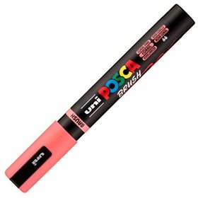 Marker BRUSH POSCA PC-5BR Coral (6 Units)