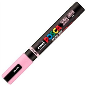 Marker BRUSH POSCA PC-5BR Light Pink (6 Units)