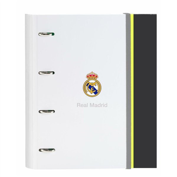 Ring binder Real Madrid C.F. White A4