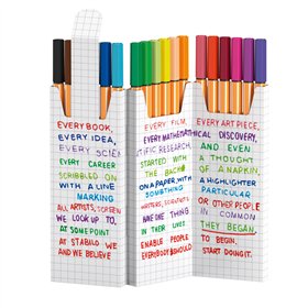 Felt-tip pens Stabilo Multicolour 18 Pieces