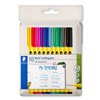 Felt-tip pens Staedtler Yellow Multicolour (10 Units)