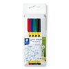 Felt-tip pens Staedtler Yellow 4 Pieces