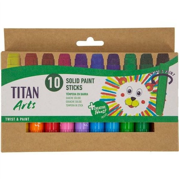 Solid tempera Titan Arts Multicolour 10 Pieces