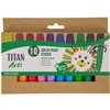 Solid tempera Titan Arts Multicolour 10 Pieces