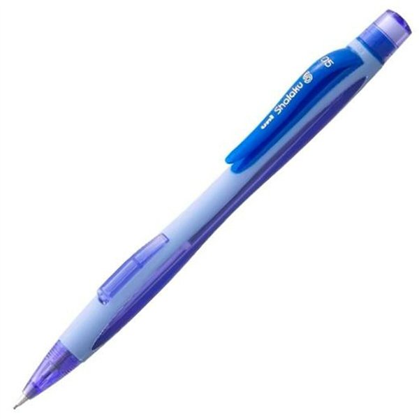 Pencil Lead Holder Uni-Ball SHALAKU S Blue 0,5 mm (12 Units)