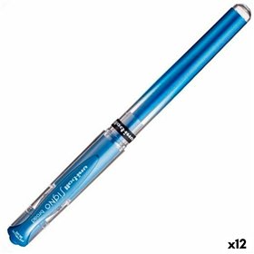 Gel pen Uni-Ball SIGNO BROAD Blue 1,0 mm (12 Units)