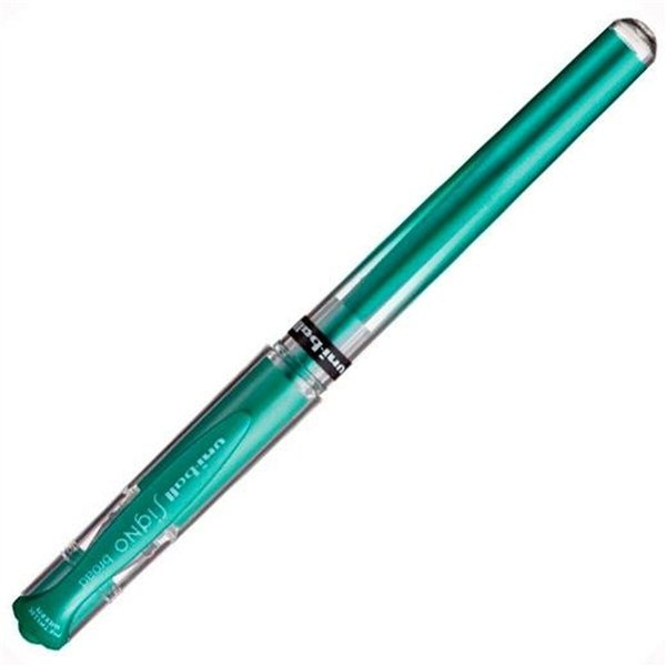 Gel pen Uni-Ball SIGNO BROAD Green 0,6 mm 1,0 mm (12 Units)