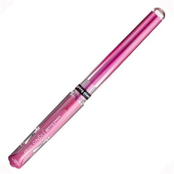 Gel pen Uni-Ball SIGNO BROAD Pink 0,6 mm 1,0 mm (12 Units)