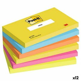 Sticky Notes Post-it Multicolour 76 x 127 mm 6 Pieces (12 Units)