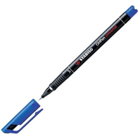 Felt-tip pens Stabilo OHPEN UNIVERSAL Blue (10 Units)