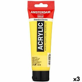 Acrylic paint Talens Amsterdam Yellow 120 ml (3 Units)