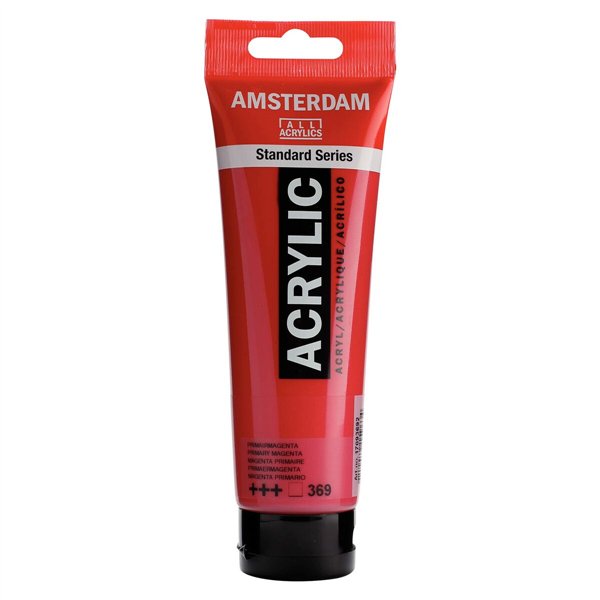 Acrylic paint Talens Amsterdam Magenta 120 ml (3 Units)