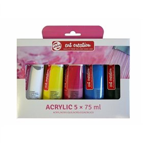 Acrylic Paint Set Talens Art Creation Multicolour 75 ml 5 Pieces