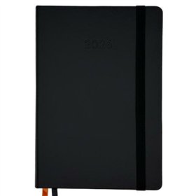Diary Didex LINE Black 14,5 x 21 cm 2026