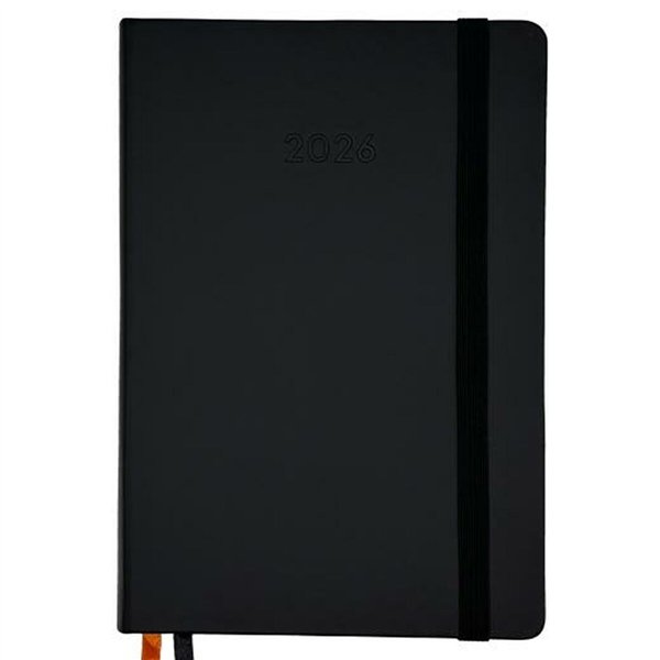Diary Didex LINE Black 14,5 x 21 cm 2026