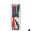 Set of Felt Tip Pens Stabilo OHPEN UNIVERSAL Multicolour 0,4 mm 4 Pieces (5 Units)