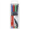Set of Felt Tip Pens Stabilo OHPEN UNIVERSAL Multicolour 0,4 mm 4 Pieces (5 Units)