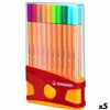 Set of Felt Tip Pens Stabilo POINT 88 Multicolour 20 Pieces (5 Units)