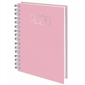 Appointment book Deusto PREMIUM Pink A5 2026