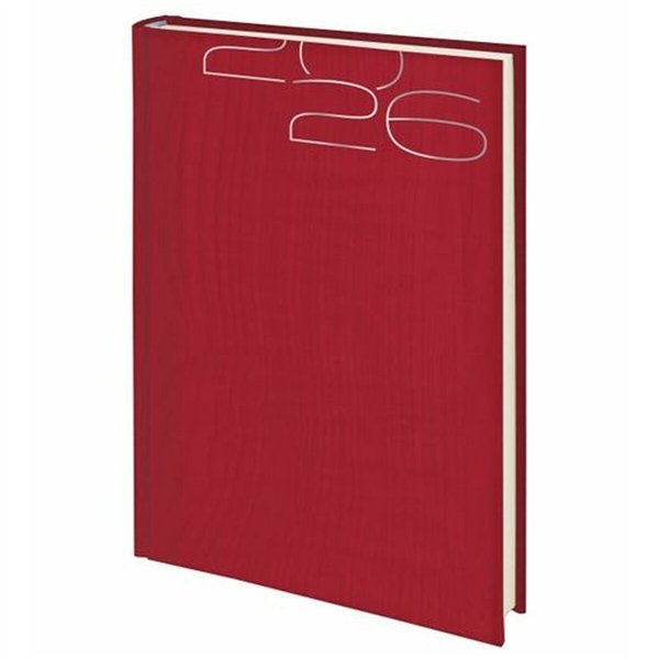 Appointment book Deusto Cervino Burgundy A5 14,5 x 20,5 cm 2026