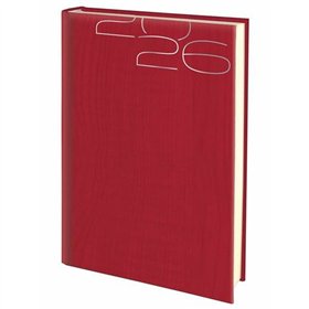 Diary Deusto Cervino Burgundy 17 x 24 cm 2026