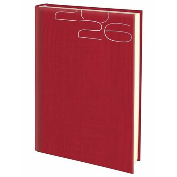 Diary Deusto Cervino Burgundy 17 x 24 cm 2026