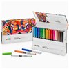 Set of Felt Tip Pens Carioca Prisma Multicolour 30 Pieces (6 Units)