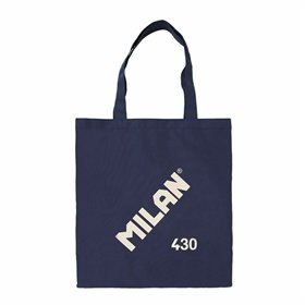 Fabric bag Milan 1918 Navy Blue 41 x 38 x 0,5 cm