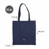 Fabric bag Milan 1918 Navy Blue 41 x 38 x 0,5 cm