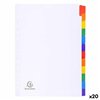 Seperators Exacompta White A4 (20 Units)