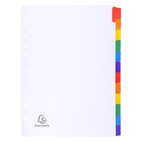 Seperators Exacompta White A4 (20 Units)