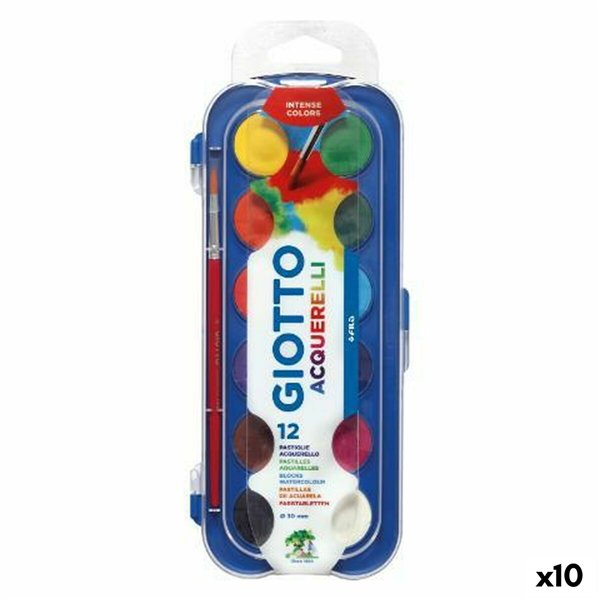 Watercolours Giotto Multicolour (10 Units)