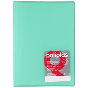 Organiser Folder Grafoplas POLIPLÁS Green A4 (12 Units)