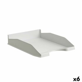 Filing Tray Archivo 2000 Grey A4 Plastic (6 Units)
