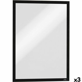 Information Frame Durable DURAFRAME MAGNETIC Black A3 5 Pieces (3 Units)