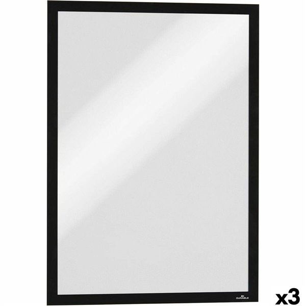 Information Frame Durable DURAFRAME MAGNETIC Black A3 5 Pieces (3 Units)