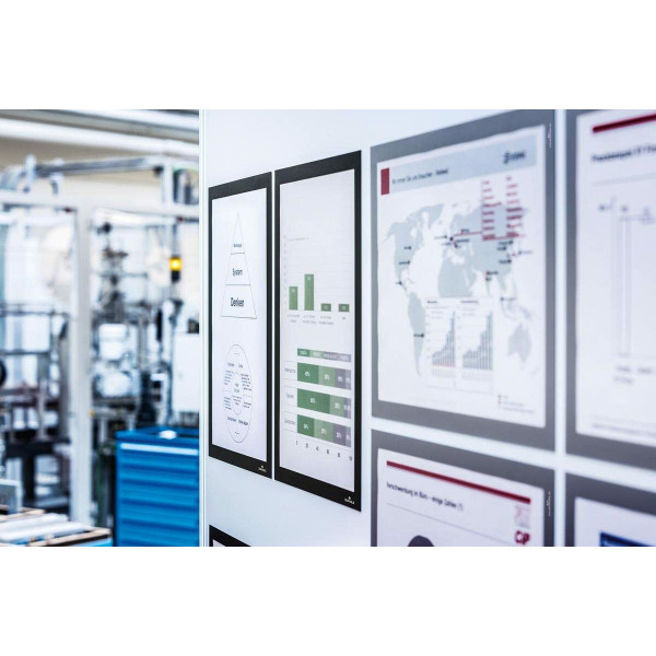 Information Frame Durable DURAFRAME MAGNETIC Black A3 5 Pieces (3 Units)