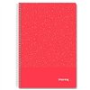 Notebook Imprex Red Din A4 80 Sheets (4 Units)