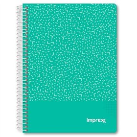 Notebook Imprex Green A5 80 Sheets (4 Units)
